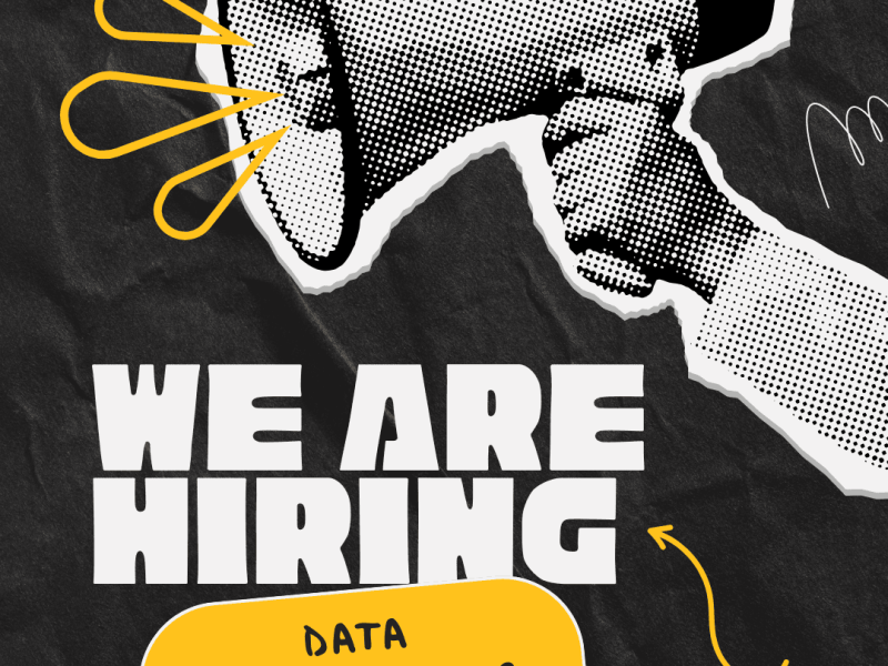 We're Hiring! Data Administrator - Full Time, Monthly Stipend